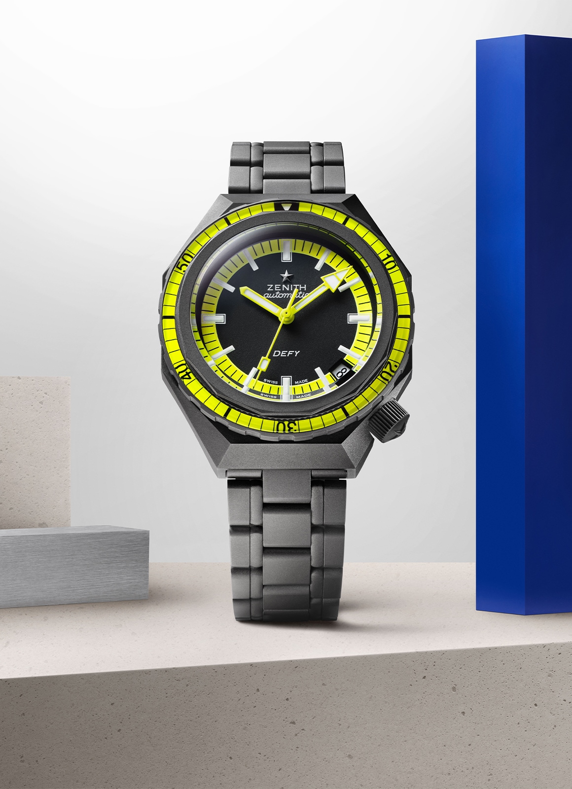 ZENITH デファイ リバイバル ダイバー シャドウ - 37.00mm