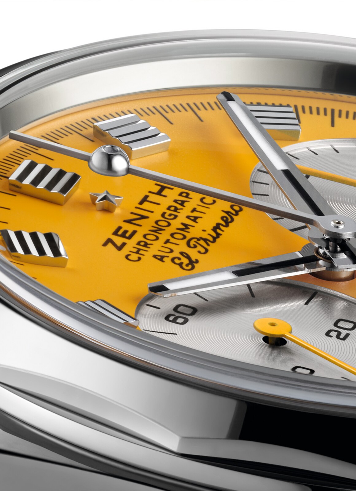 ZENITH デファイ クロノグラフ USM - 37.00mm, ステンレススチール