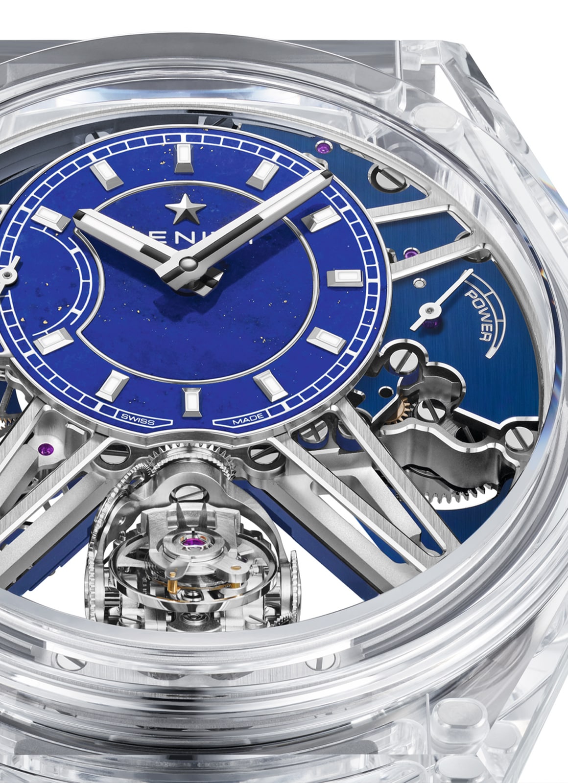 ZENITH デファイ ゼロ G - 46.00mm, サファイア