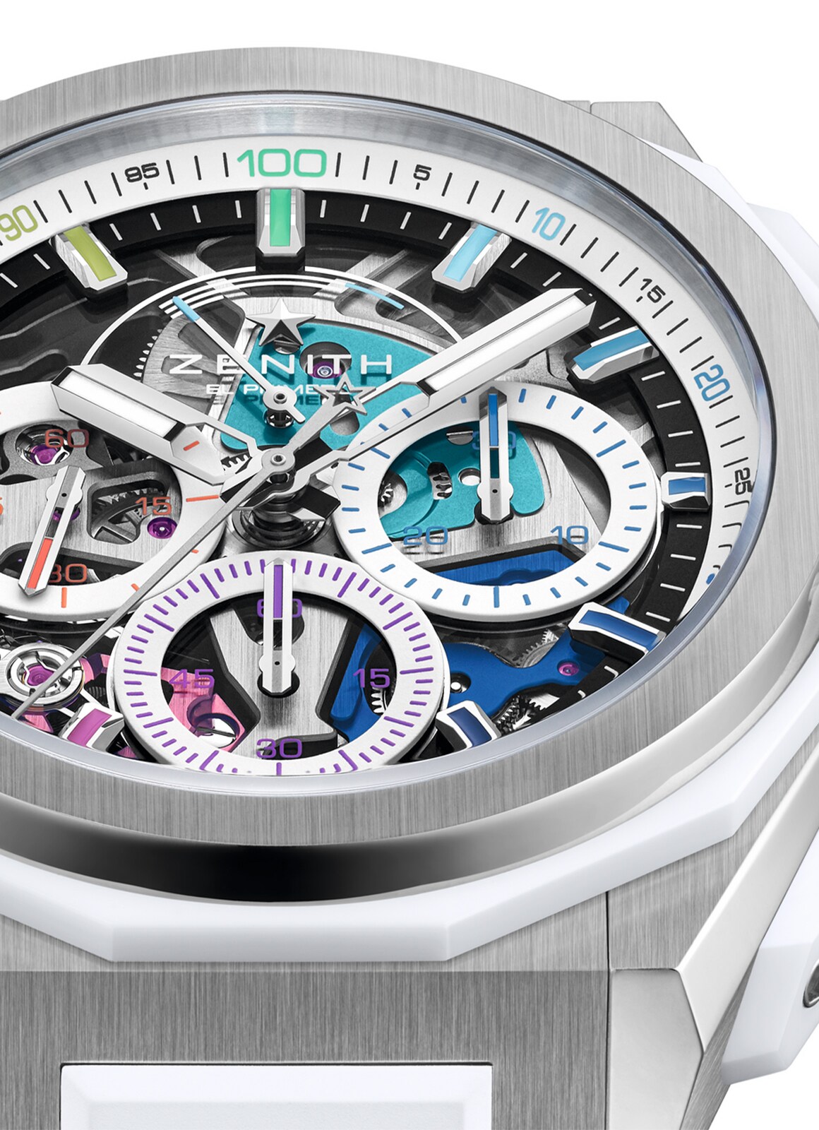 ZENITH DEFY EXTREME CHROMA - 45.00mm, Brushed titanium