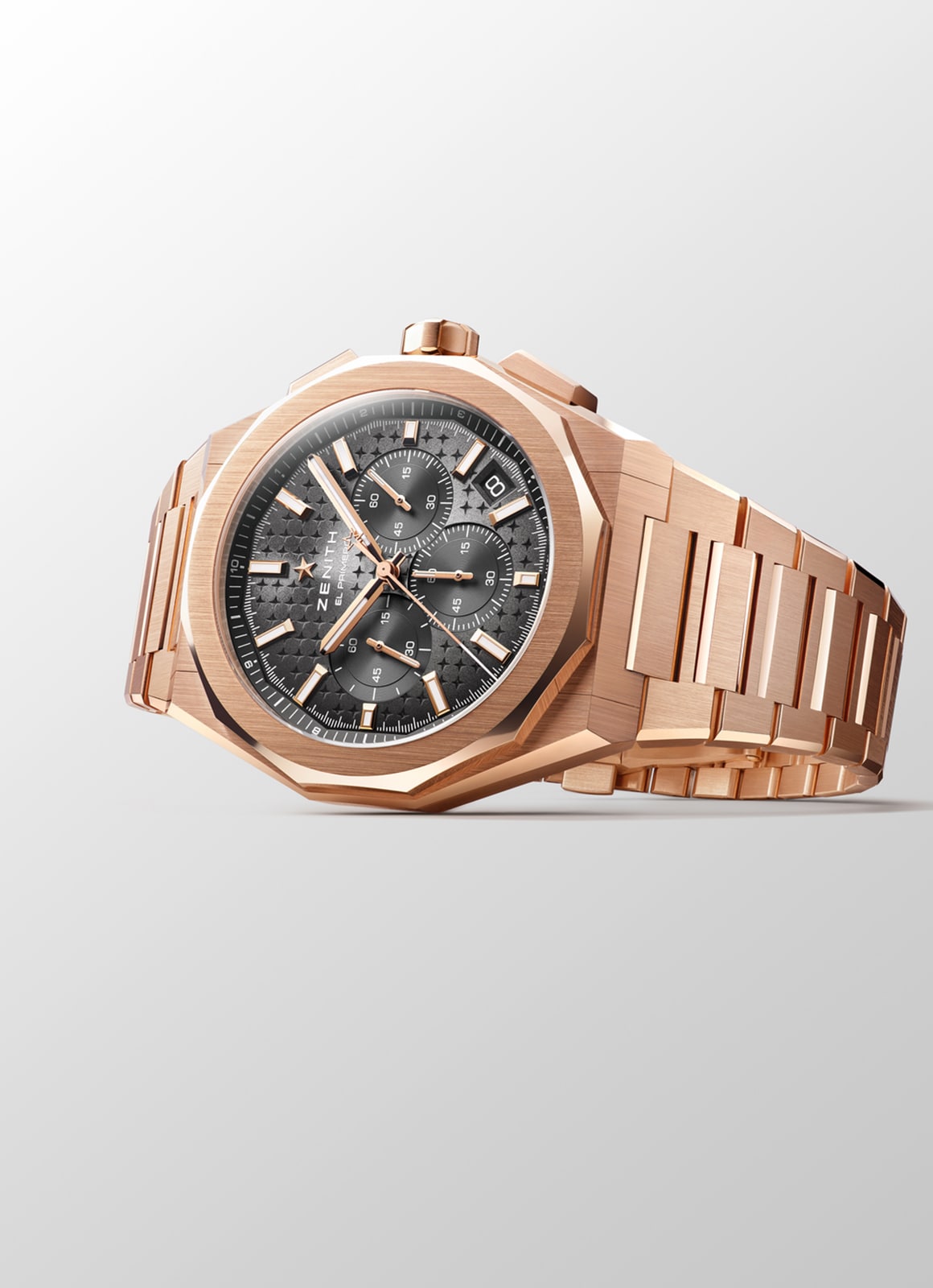 ZENITH デファイ スカイライン クロノグラフ - 42.00mm, 18K ローズ