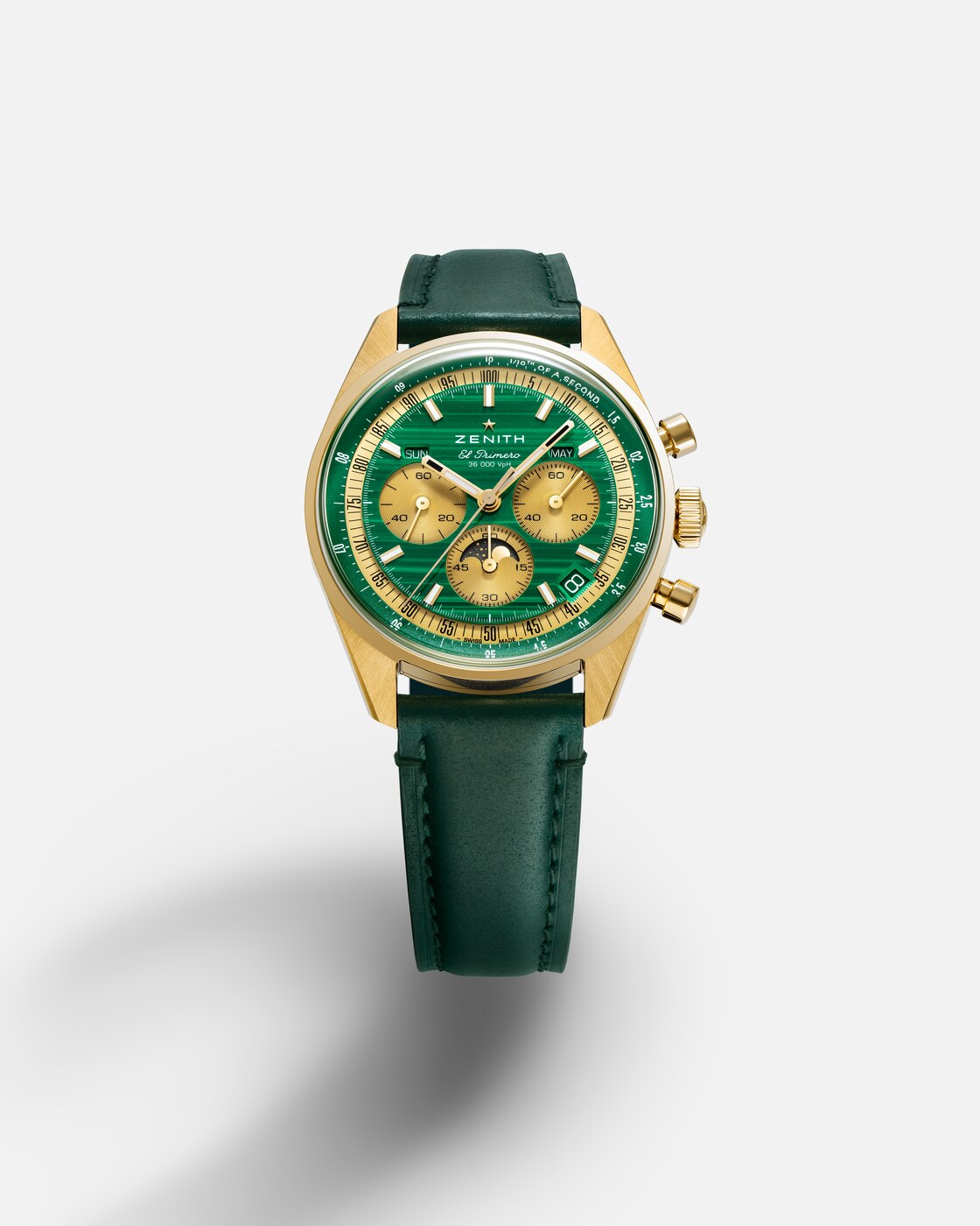 ZENITH クロノマスター オリジナル トリプルカレンダー マラカイト