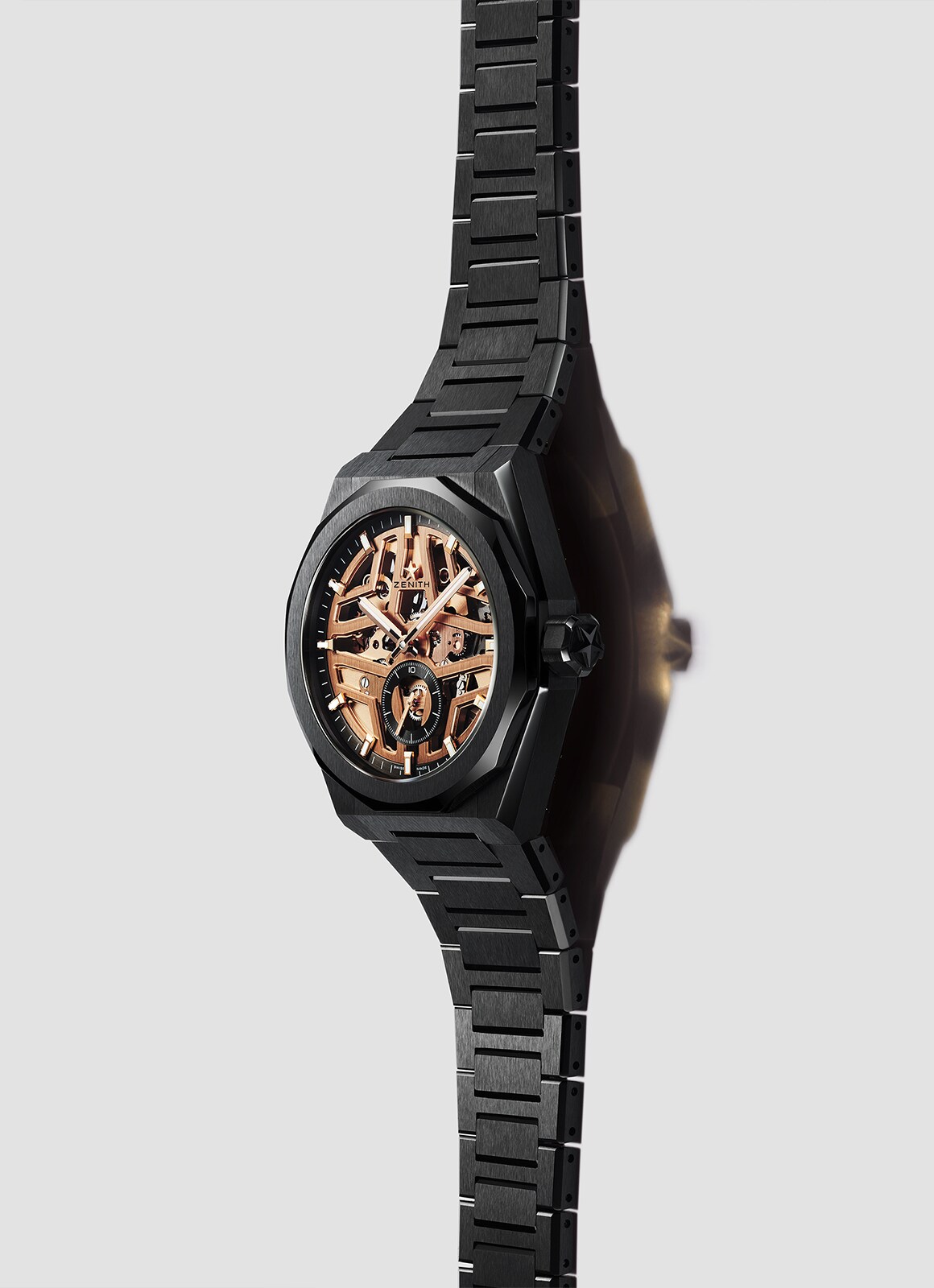 ZENITH デファイ スカイライン スケルトン - 41.00mm, ブラックセラミック