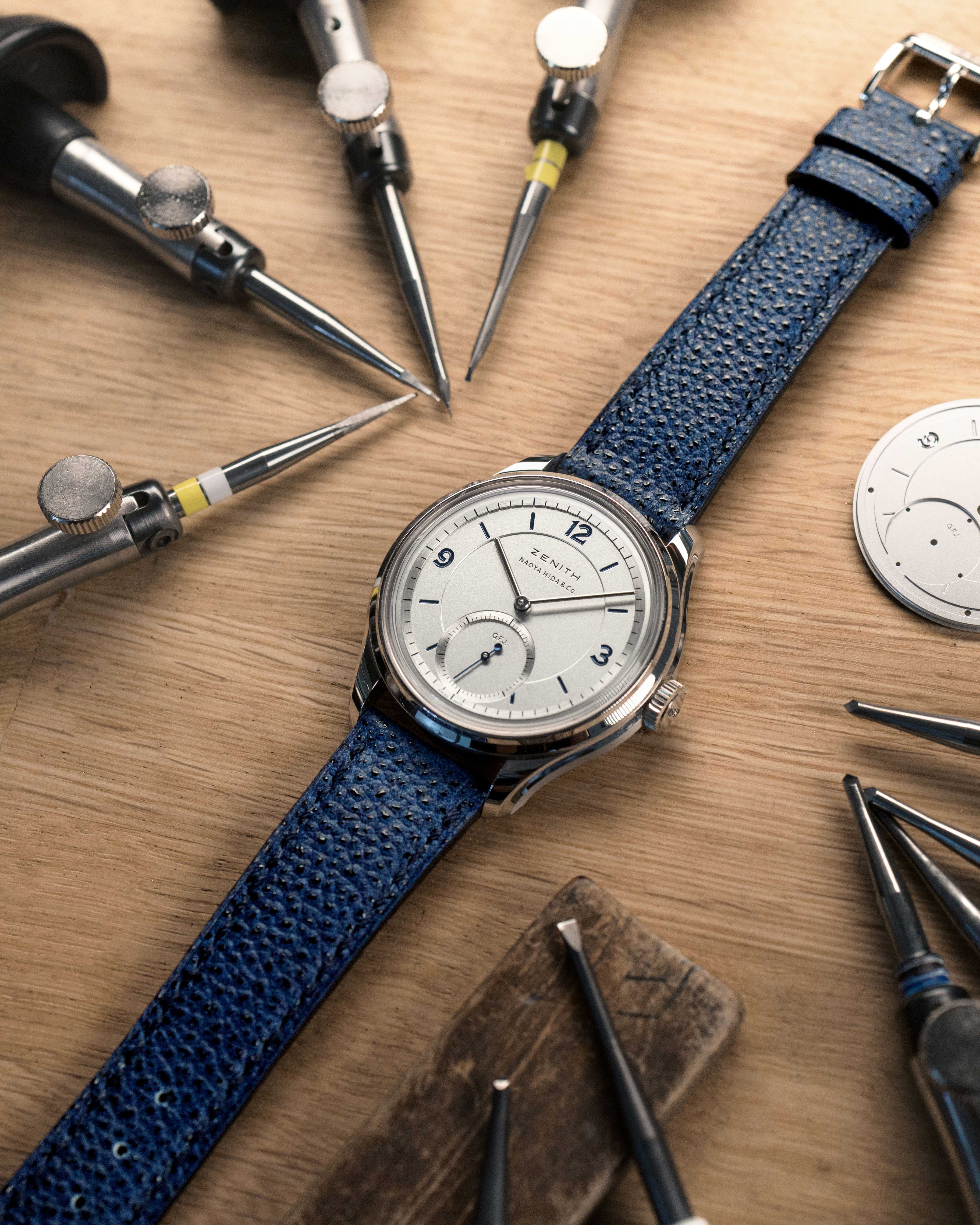 ZENITH G.F.J. CALIBRE 135 - 39.00mm, Platinum 950
